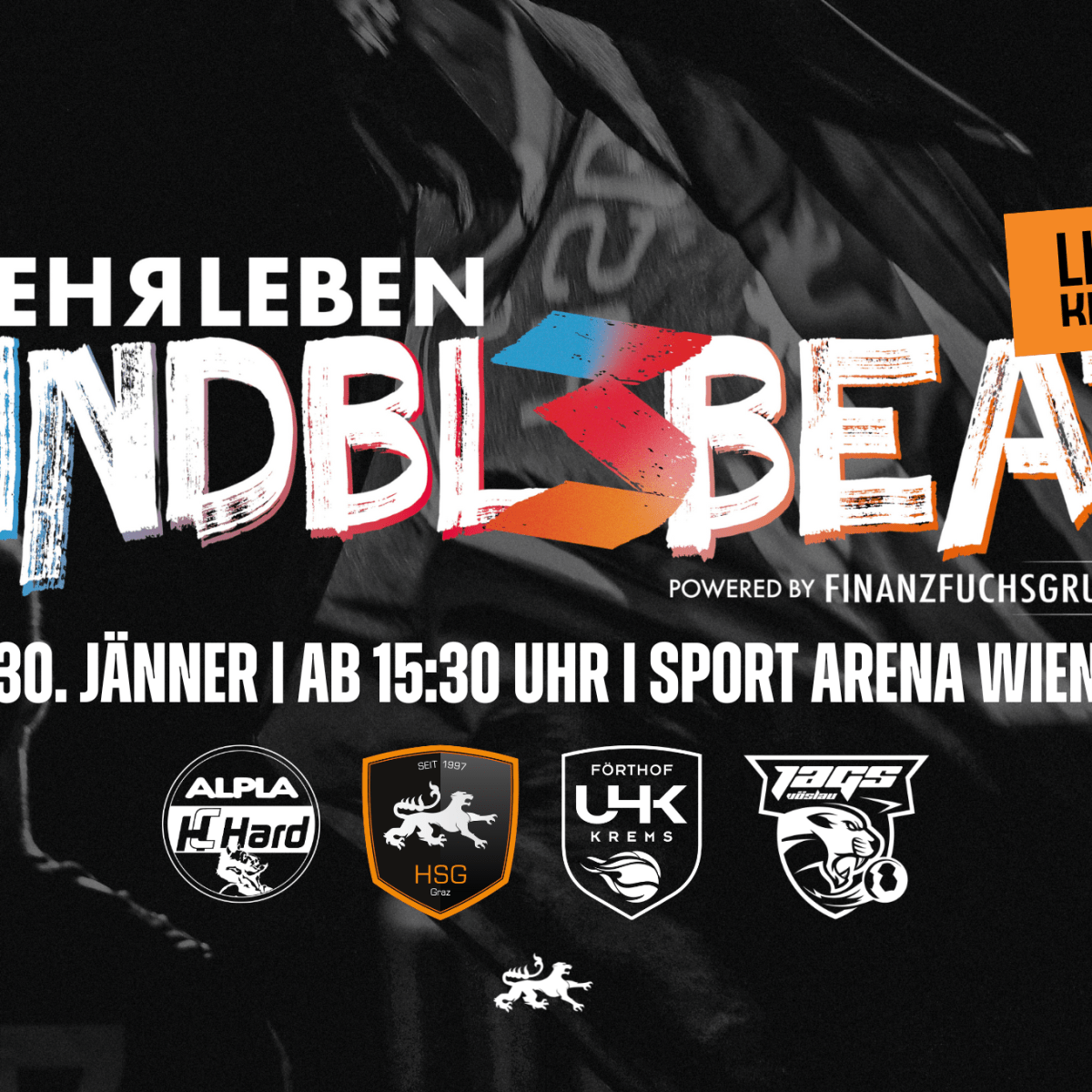 Handball-Action pur – Der HNDBL3BEAT lädt zum Finaltag in die Sport Arena Wien 