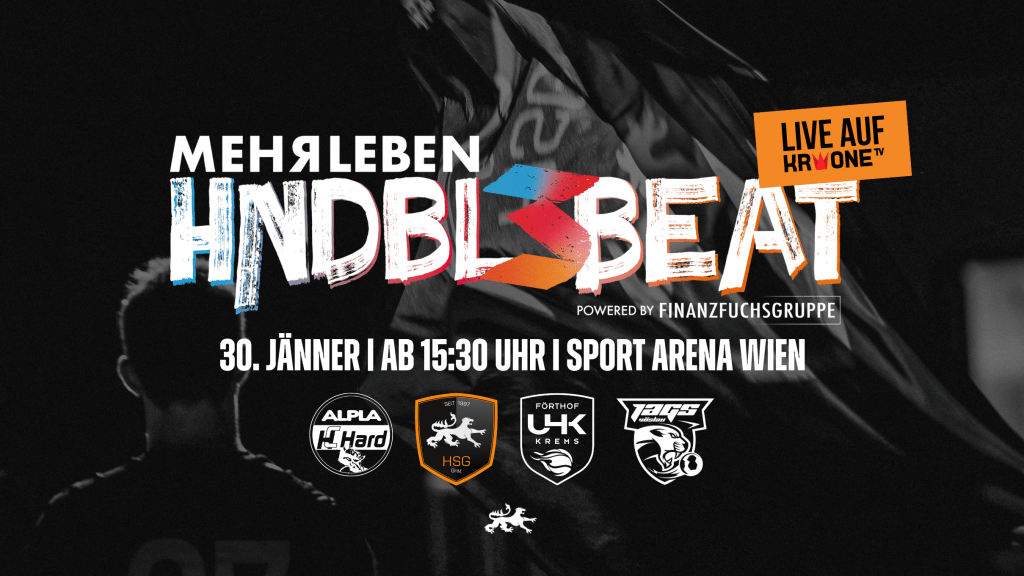 Handball-Action pur – Der HNDBL3BEAT lädt zum Finaltag in die Sport Arena Wien 